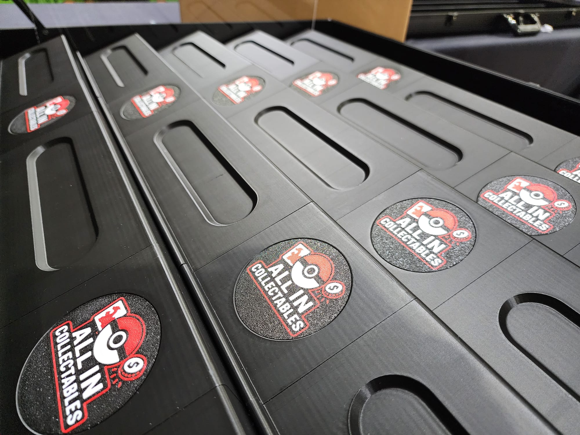 Graded Risr risers, angled detail